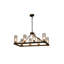 Devonte 8 - Light Shaded Chandelier