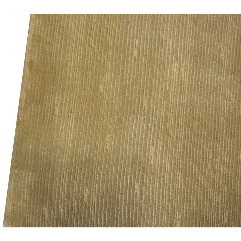 Hand Knotted Area Rug in Gold