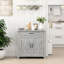 Armoire de rangement utilitaire, gris pierre avec tiroir et tablette réglable