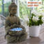 Sculpture statue of Buddha meditating