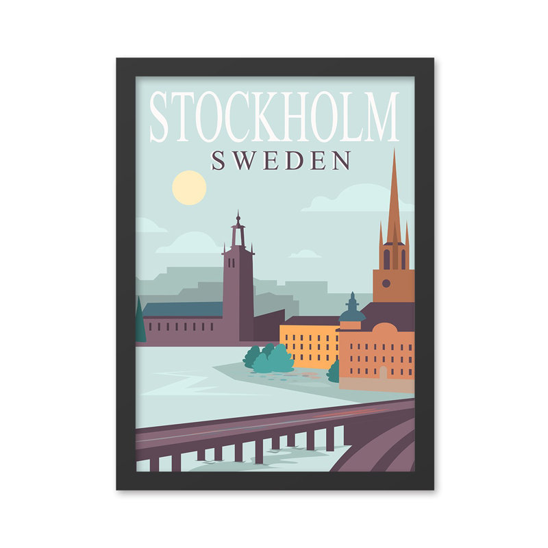 Elegant Decorative Framed Painting, 14 x 18 inches | 100% MDF with 100% Polystyrene Frame (0.8 inches Thick) | UV Digital Printing | Ready to Hang Wall Art for Living Room, Bedroom, or Office Décor
