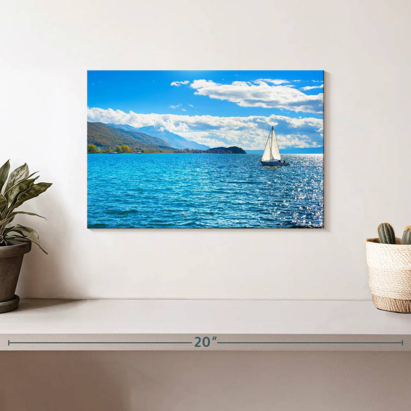 Voilier Mehar Ohrid Lake, H 8 po x l 12 po