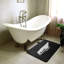 Tapis rectangulaire antidérapant pour salle de bain-42101507-42101519-122103219
