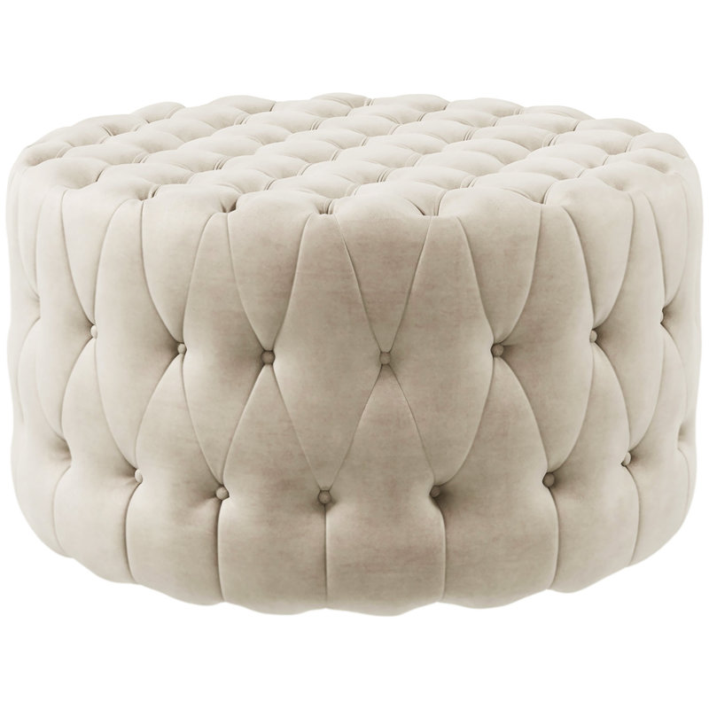 Homcom 31.5" Round Ottoman