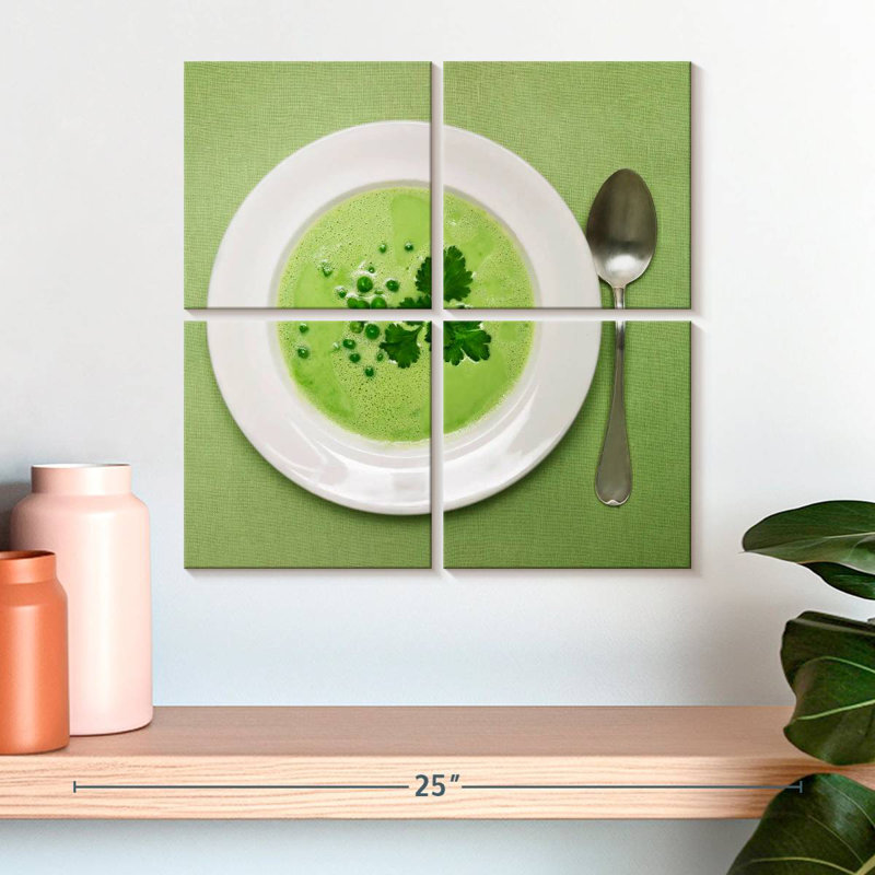 Soupe aux pois verts Yarlin, H 18 po x l 18 po