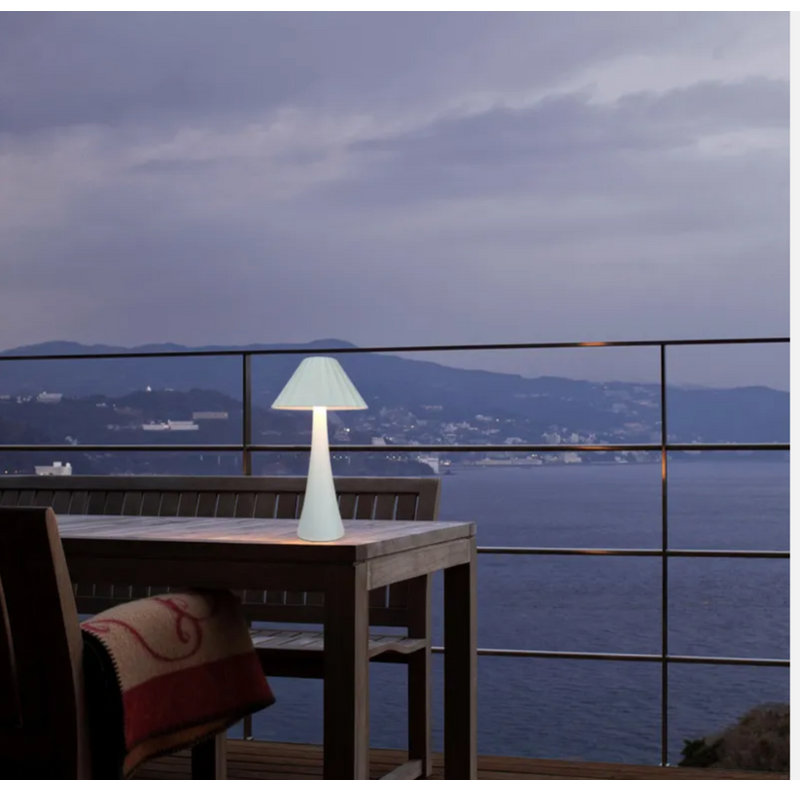  Narcisse 11.81'' Indoor/Outdoor Rechargeable Table Lamp, IP54 Waterproof 3000K