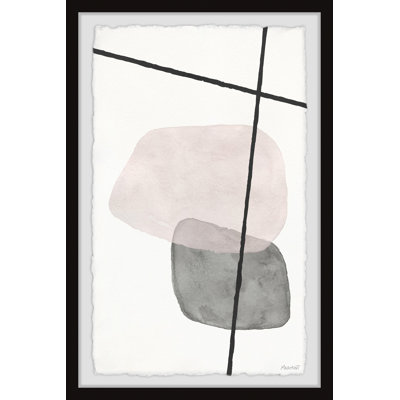 Overlapping Shapes - Single Picture Frame Painting