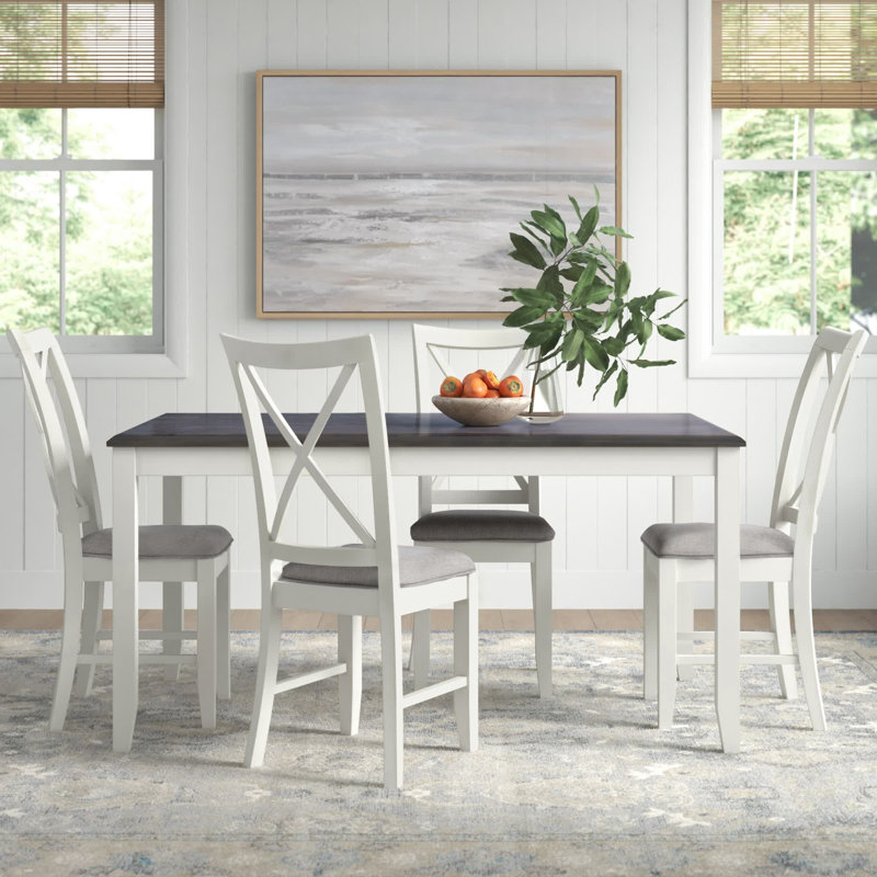 Ensemble repas pour 4 personnes Eltingville, Gris clair
