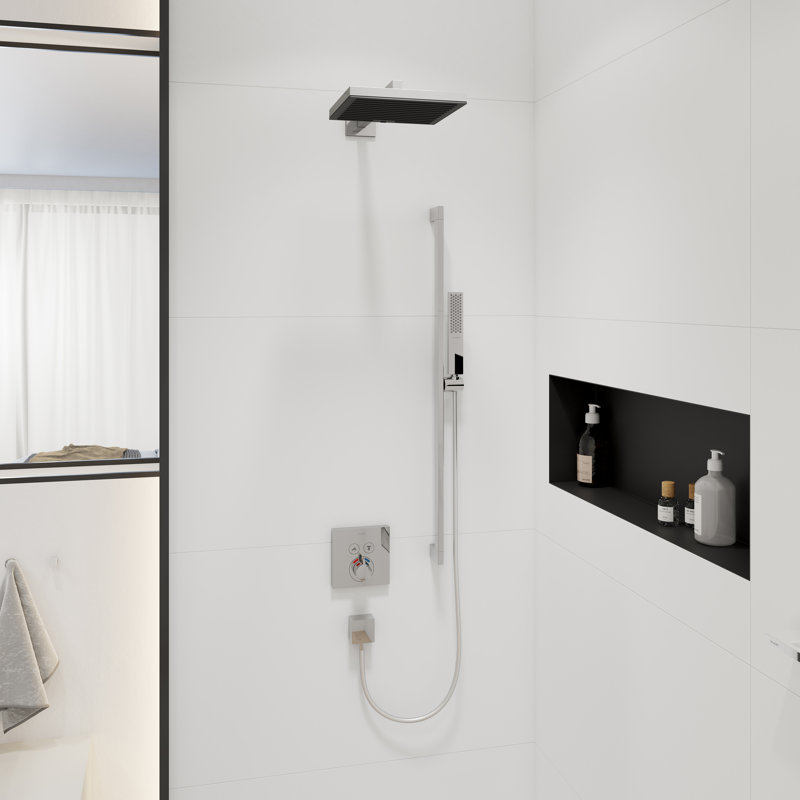 hansgrohe Pulsify E Showerarm E,15", Chrome