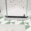 Porte de douche pivotante pour salle de bain avec verre trempé - Enceinte design 1/4 "pour rehausser le style-117446245