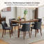 Ensemble de 2 chaises de salle à manger à oreilles Modern