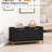 Shoe Bench For Entryway, Storage Bench With 2 Flip Drawers, Shoe Cabinet With Bench, Hidden Shoe Rack Organizer, For Foyer, Hallway, Mudroom-186329886