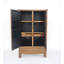 Antique Square-Corner Elm Armoire