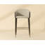 Kylin Upholstered Bar Stool with Metal Frame