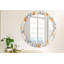 Huldar Glass Flat Wall Mirror