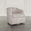 Fauteuil pivotant rembourré Lottie-867140508