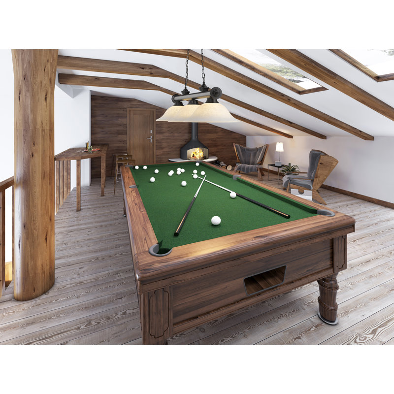 Billard 3 lumières Annaleisa, Plaqué bronze