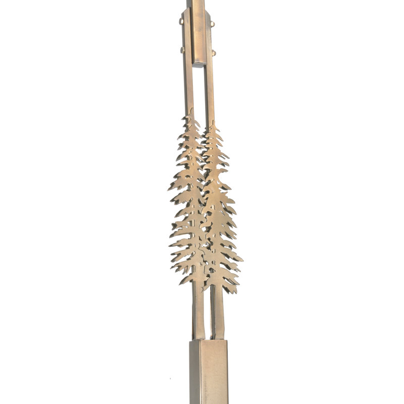 Luminaire suspendu carré en pin 16 po