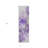 8' Runner Purple Abstract Washable Non Skid Indoor Outdoor Runner Rug