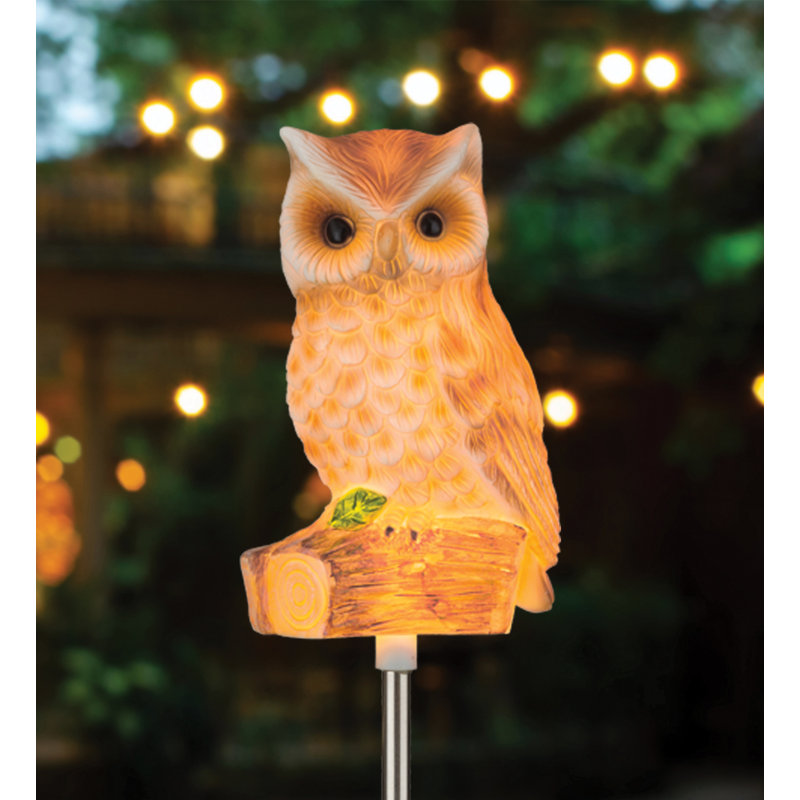 Oiseau solaire / piquet sonore - Hibou