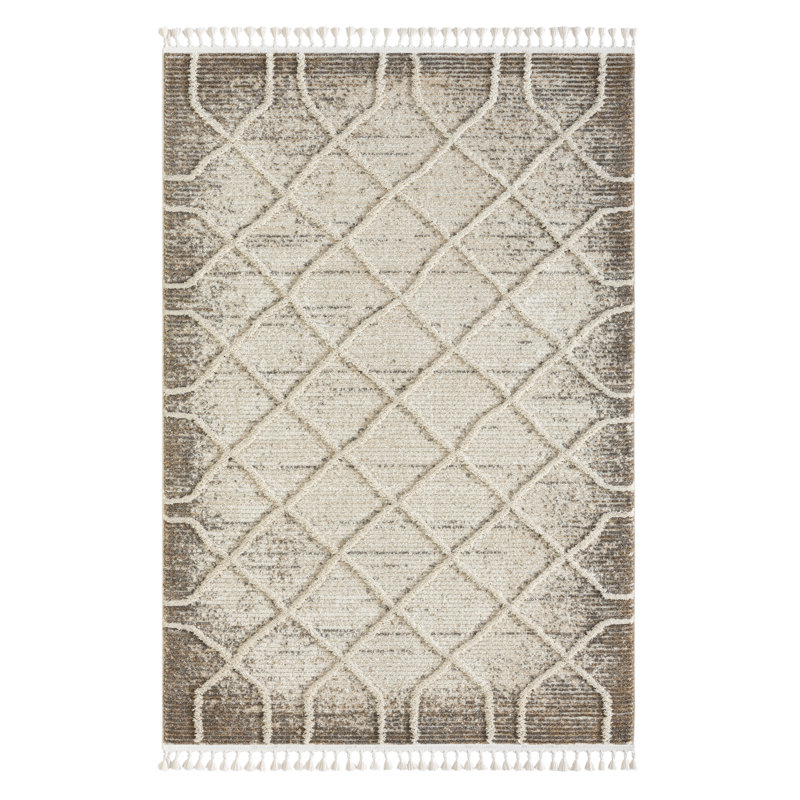 Amara light beige Rug, Rectangular 140 x 200cm