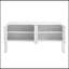63-Inch Wave-Pattern Console Table With 4 Doors And Adjustable Shelf,Curved Design Sofa Table Behind Couch,Rustic Narrow Entryway Table For Living Room, Foyer And Hallway-118038501