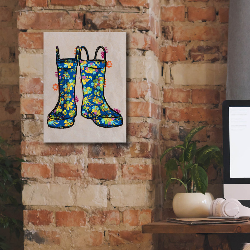 Bottes de jardin par Dean Russo, H 16 po x l 12 po x P 0,75 po