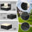 Plust 4-Person Seating Group with Cafe Table-809600556-809600557