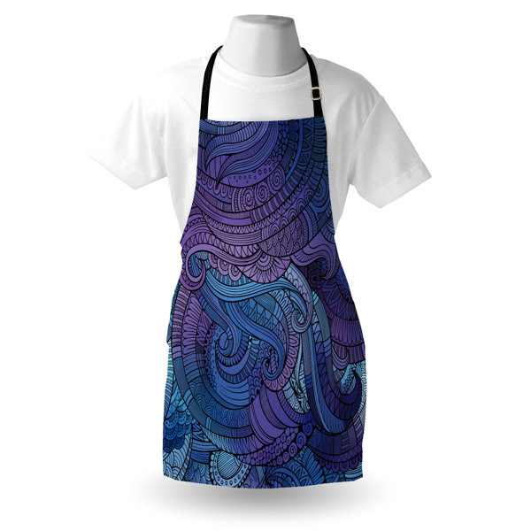 Bless international Abstract Bib Apron | Wayfair