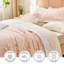 Ensemble d'édredon pour lit double Dusty Rose