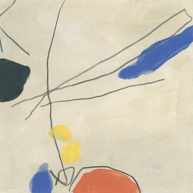 «Ezekeial Dreaming Miro VIII on Canvas» par June Erica Vess, reproduction, L 20 po x H 20 po