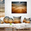 Coussin de mer de pluie avec vagues-29462822