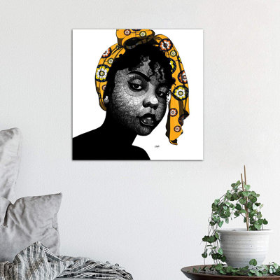 Fatima 1 Piece Wrapped Canvas Wall Art