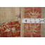 Tapis art déco intemporel à motif floral 3 x 6
