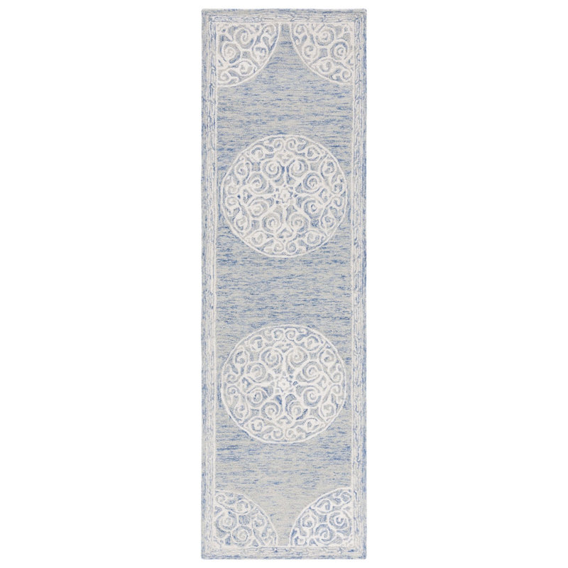 Eletha Hand Tufted Performance Oriental Rug, Runner 2'3" x 8'