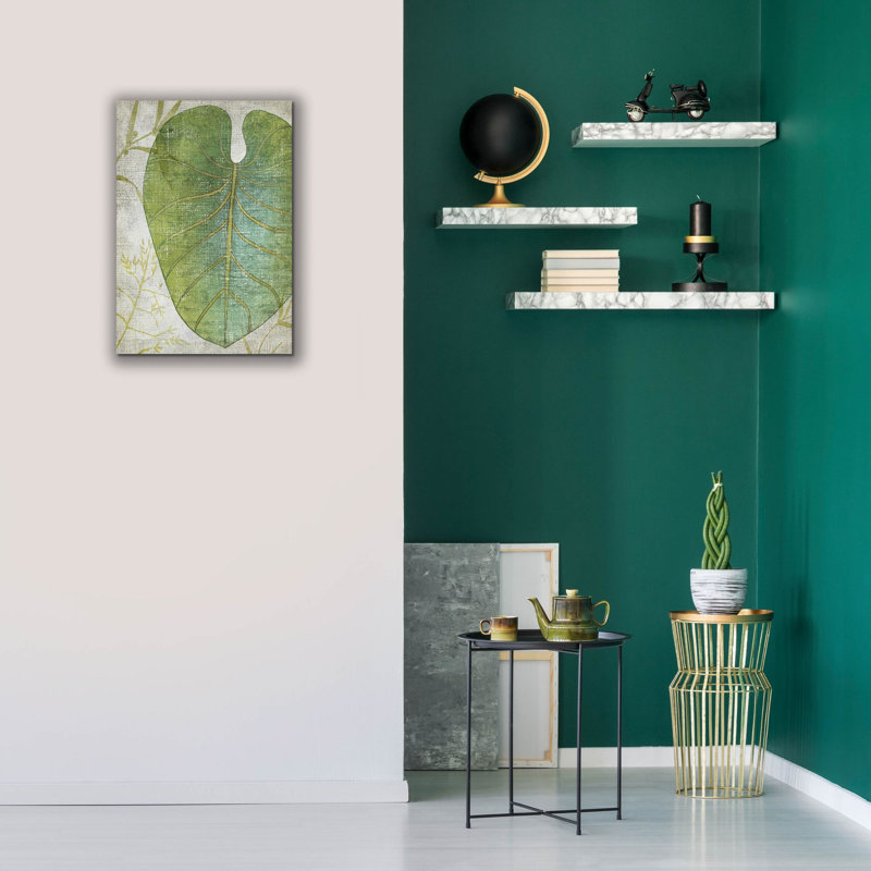  «Frond 4» par Chariklia Zarris, art mural sur toile, 18 po x 26 po, H 26 po x l 18 po