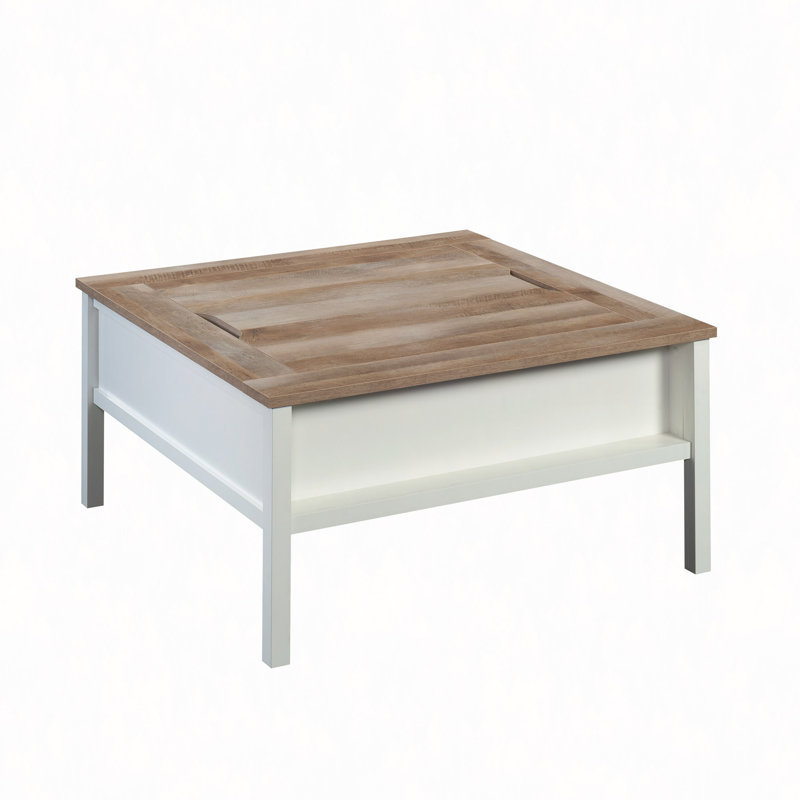 Gaming/Coffee Table, White Finish