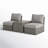 Fully Assembled 2-Piece Wicker Outdoor Seating Set With Cushions
