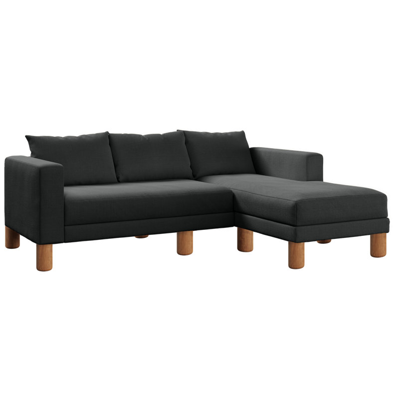 Essential Sectional, Cylinder, Shadow Upcycled Poly