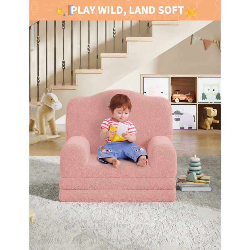 Children's Foam Chair, Pink