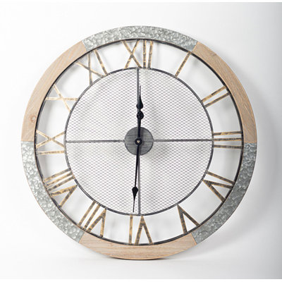 Brodney Wood Wall Clock