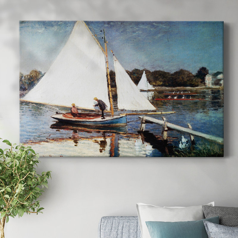 Monet - Toile tendue avec châssis, H 12 po x l 18 po