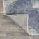 Ciasia Abstract Two-Tone Modern Blue/Cream Rug