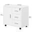 60cm Wide 3 -Drawer Mobile File Cabinet-1578236512