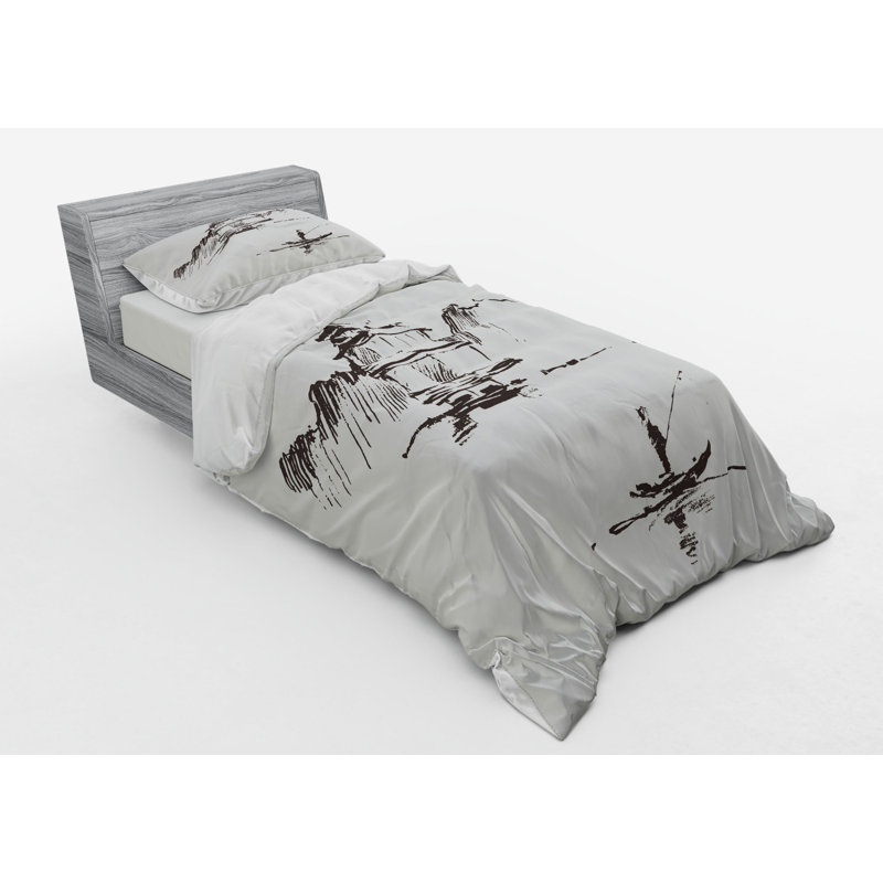 Eclectic Polyester Duvet Cover, Twin Duvet Cover + 2 Additional Pieces