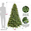 Pre-lit PE/PVC Combined Christmas Tree-1101120044