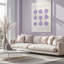 Mauve Bauhaus Flow I, impression-1179794406-1179794431-1179794419