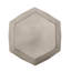 Bureau d'appoint en béton gris
