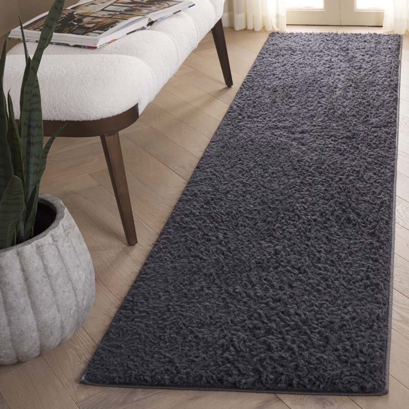 Jemelle Performance Solid Color Rug, Runner 2'2" x 8'