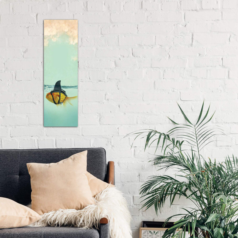 Brilliant Disguise by Vin Zzep - Wrapped Canvas Panoramic Print, 30.48 cm H x 91.44 cm W x 1.91 cm D
